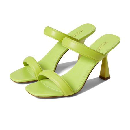 Michael Kors Clara Sandals Bright Limeade 7 M 